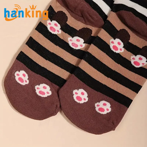 <span class=keywords><strong>Calcetines</strong></span> divertidos de algodón para mujer Ehanking con lindo estampado de animales Funky para mujer invierno grueso cálido térmico deportes <span class=keywords><strong>calcetines</strong></span> extraños regalo de Navidad - Product Image 6
