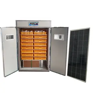 Máquina industrial do incubador solar inteligente automático 1408 do ovo do agregado familiar