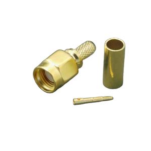 RF coaxial SMA macho de crimpado conector para Leoni <span class=keywords><strong>Dacar</strong></span> 302 Cable - Product Image 4