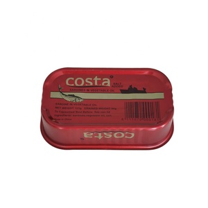 Hojalata <span class=keywords><strong>de</strong></span> comida <span class=keywords><strong>de</strong></span> 125g, dos piezas, fácil <span class=keywords><strong>de</strong></span> abrir, rectangular, 1/4 club, latas <span class=keywords><strong>de</strong></span> sardina vacías para pescado <span class=keywords><strong>enlatado</strong></span> - Product Image 3