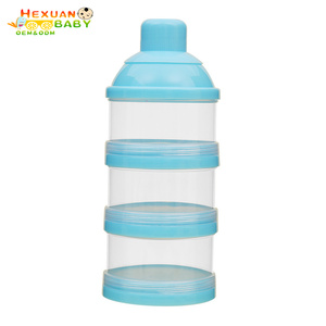 Boîte de rangement Portable à 3 couches, pour nourriture pour bébés, essentielle, céréales, lait en poudre, design de dessin animé, conteneur de lait pour enfants en bas âge - Product Image 3