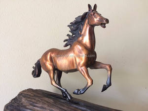 En çok satan bronz at heykel art deco at Feng Shui süs - Product Image 4