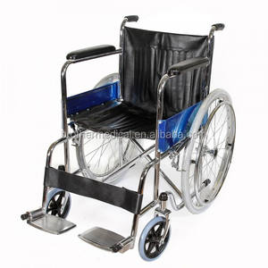 Silla de Ruedas Modelo 809 de Grado Hospitalario con Reposapiés Confortable - Product Image 4