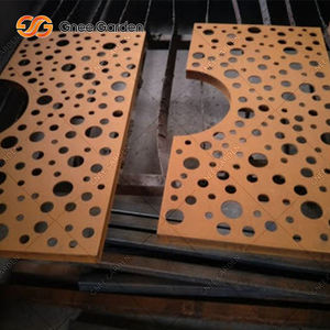 Rejilla <span class=keywords><strong>de</strong></span> acero Corten resistente a la corrosión <span class=keywords><strong>para</strong></span> protección <span class=keywords><strong>de</strong></span> árboles <span class=keywords><strong>de</strong></span> calle, muebles <span class=keywords><strong>de</strong></span> jardín <span class=keywords><strong>de</strong></span> exterior personalizados - Product Image 4