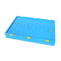 Panier Design maille Style conteneur pliable caisse en plastique empilable et pliable pour le déplacement et le stockage boîte fourre-tout pliable