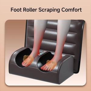Matelas de massage électrique <span class=keywords><strong>chauffant</strong></span> Shiatsu à rouleaux, vibrations, pression d'air, contrôle de la minuterie pour le soulagement de tout le corps, best-seller sur <span class=keywords><strong>Amazon</strong></span> - Product Image 3