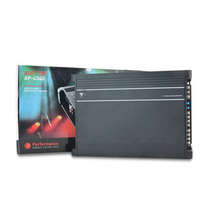 AP-4340 4 Channel Class AB <b>Car</b> <b>Amplifier</b> Aluminum Alloy Power <b>Amplifier</b> for Vehicle Audio Upgrade - Product Image 5