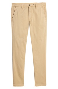 <span class=keywords><strong>Pantaloni</strong></span> da <span class=keywords><strong>uomo</strong></span> Casual <span class=keywords><strong>Slim</strong></span> <span class=keywords><strong>Fit</strong></span> in Twill elasticizzato con cerniera in cotone leggero e confortevole - Product Image 4