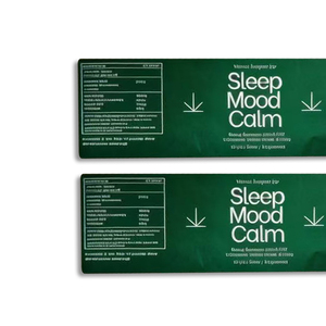 Custom Matte Waterproof Copper Paper Self Adhesive Label Sticker Custom Die Cut Printed For Health Supplement Bottle Packaging - Product Image 6