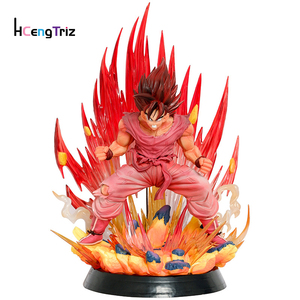 Figura de Acción de Juguete de Anime de PVC de Son Goku Kaiouken CS de 38 cm, Modelo de Adorno, Regalo de Cumpleaños - Product Image 1