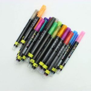 Self Outline Metallic Marker Color Painting Drawing <b>Magic</b> Double Line Pen for Stones Clothes - Product Image 2