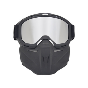 Gafas Deportivas con Montura Completa, Lentes Esféricas de Policarbonato, Protección UV, Antivaho, para Motociclismo al Aire Libre, para Hombre - Product Image 1