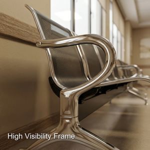 Invierta en el <span class=keywords><strong>bienestar</strong></span> del paciente con una silla de espera Keling Medical para vestíbulos de hospitales. - Product Image 6