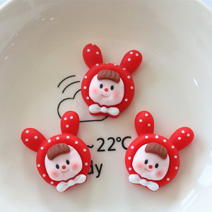 กล้วยน้องตุ๊กตาdiyครีมกาวเคสโทรศัพท์s crunchieพวงกุญแจอุปกรณ์เสริมขายส่งใต้10ลูกปัดพลาสติกเรซิ่นเสน่ห์ - Product Image 6