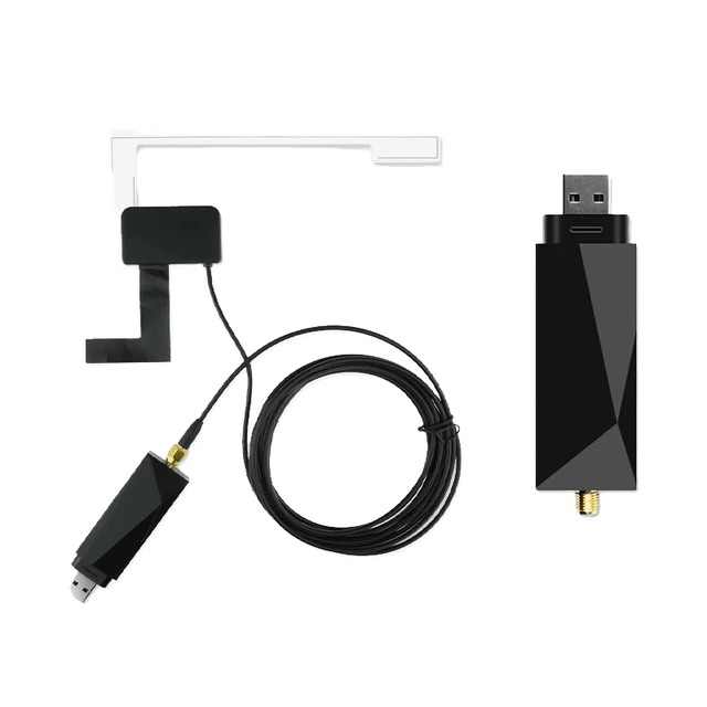 DAB/DAB+ Car Antenna USB Adapter 3m Coax Cable Universal Fitment for Europe Android Car Radio GPS Stereo Receiver Player Digital