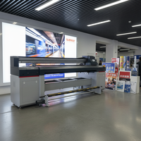Imprimante UV hybride YC1800HR 2026 pour la publicité, impression sur Flex Banne, boîte lumineuse, tissu, cuir, toile, bâche