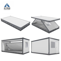 CY Petite Maison Mobile Préfabriquée Pliante Conteneur Portable Maison pour Bureau Entrepôt Magasin ou Chambre à coucher