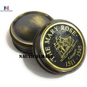 Boussole Nautique en Laiton, modèle Mary Rose London, 2,25 pouces, Portable, de Poche, Cadeau Marin avec Boîte, Cadran à Aiguilles, Randonnée - Product Image 5