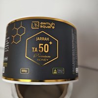 Autocollant d'étiquette personnalisé avec feuille d'or Feuille d'argent pour les aliments Papier couché Autocollants d'étiquette Bopp