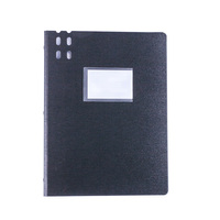 Protège-documents transparent professionnel en mousse PP format A4, 20 pochettes, pour présentation et organisation de dossiers