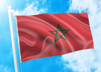 Drapeau national marocain de haute qualité, nouveau design, 3x5 pieds, drapeau du Maroc