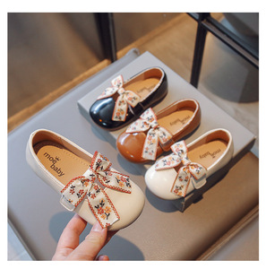 Zapatos de Princesa con Lazo y Cuentas para Niñas, Zapatos de Baile con Suela Suave de Cristal para Niñas - Product Image 3