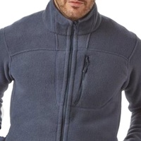 Veste polaire d'extérieur pour homme Couche intermédiaire Veste d'hiver chaude et agréable pour la peau