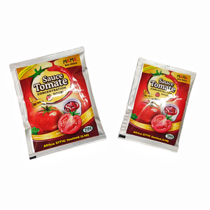 <span class=keywords><strong>Rouleau</strong></span> de film scellé pour emballage alimentaire personnalisé, sachet laminé à chaud, BOPP, PET, aluminium, CPP, PE, pour ketchup - Product Image 6