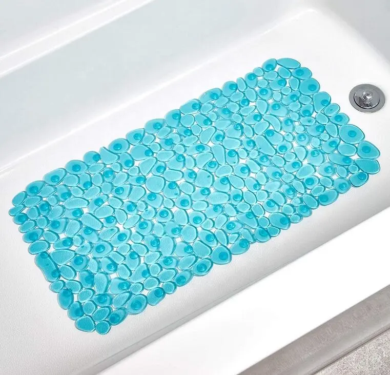 2021 Nieuwe Uitvindingen Pvc Voet Massage Geheugen Comfortabele Non Anti-Slip Microfiber Douche Mat Voor Douche Bad