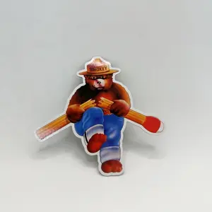 Smokey Bear Custom Shape Fridge Magnet For Souvenir