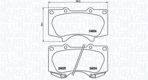 ผ้าเบรกและจานเบรกสำหรับรถกระบะ Hilux ยี่ห้อ <span class=keywords><strong>Sonex</strong></span> รับรองโดยโรงงาน รุ่น OE 04465-0K391 YZZE1 ใหม่ รับประกัน 30,000 ไมล์ - Product Image 5