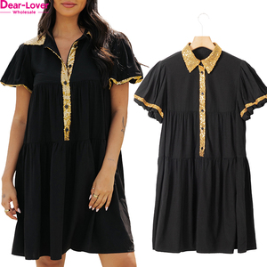 20% Off Thân Thương-Người Yêu Bán Buôn Nhanh Chóng Vận Chuyển Hàng Mới Trò Chơi Ngày Trim Bong Bóng Tay Áo Sequin Áo Sơ Mi Ăn Mặc Cho Phụ Nữ - Product Image 1