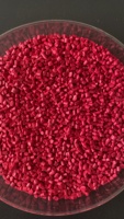 15 tahun produsen masterbatch warna penjualan langsung cetakan injeksi PE PP warna merah masterbatch menyediakan MSDS