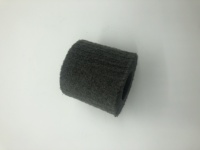 Roue de polissage abrasive en nylon non tissé pour le polissage de l'acier inoxydable
