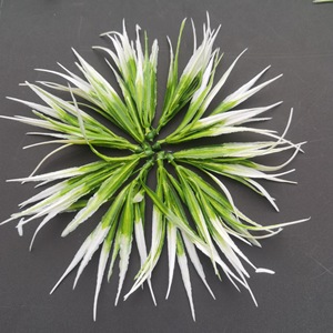 Plante aquatique artificielle Wen Hope, herbe de printemps, 10 cm et moins, ornement en plastique vert et blanc pour la décoration de la maison et du bureau - Product Image 2