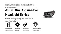 Nuevas Luces LED de Circulación Diurna de Alta Calidad con Proyector Láser de Ajuste Universal para la 7ª Generación (2012-2014) con Intermitentes Dinámicos