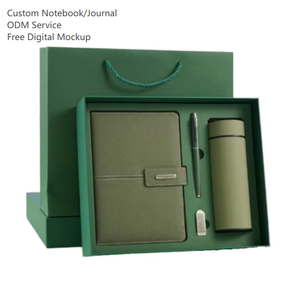 A5 High-End Thermos Cup Cadeauset Aanpasbaar Zakelijk Kantoorlogo Bedrukt Notitieboek Voor Persoonlijk Gebruik Op Kantoor - Product Image 1
