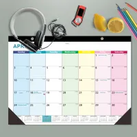 18 Bulan 2022 2023 Bulanan Kertas Besar Kertas Dinding Meja Cetak Kalender untuk Pengatur Meja Kantor