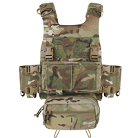USA Warehouse KRYDEX FCS Gilet tactique MOLLE avec châssis Cummerbund Fight MK3 et pochette Drop SACK Accessoires tactiques