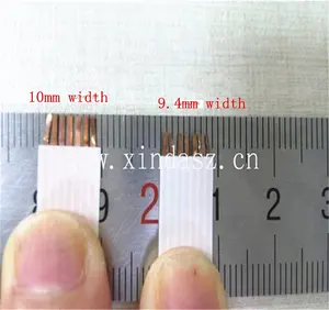 6 Pin Pitch 1.0mm FFC/FPC Cable Plano Suave Flexible Ancho 7mm diversos Longitud de cable 