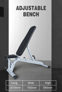 Panca per Pesi Pieghevole e Regolabile Zenbon ZB-1928, 7 Livelli di Inclinazione/Declinazione/Panca per Manubri, per Palestra Domestica, Capacità 800 libbre, Telaio in Acciaio - Product Image 5