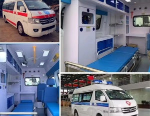 รถพยาบาลราคาประหยัด ขับเคลื่อน 4x2 พวงมาลัยขวา ยี่ห้อ Foton รถพยาบาลฉุกเฉินใหม่ - Product Image 4