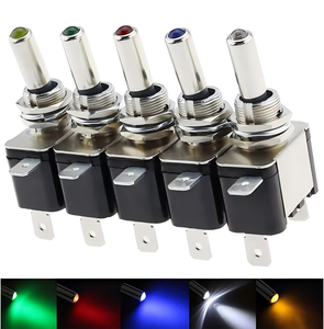 1 pcs 12V 25A chunqiao ASW-07D IP65 3P tự động xe thuyền xe tải chiếu sáng LED chuyển đổi chuyển đổi màu đỏ màu xanh màu xanh lá cây màu vàng trắng - Product Image 2