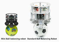 Un robot de equilibrio de bolas de código abierto para escuelas y entusiastas de la robótica