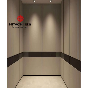 Ascenseurs résidentiels Hitachi de haute qualité, cabine d'ascenseur de luxe avec écran LCD, ascenseur personnalisable pour la maison, 1,0 m/s, 600 kg - Product Image 1