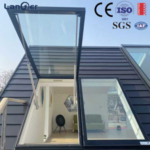 Su misura grande campata elettrico scorrevole vetro trasparente lucernario luce diurna <span class=keywords><strong>finestra</strong></span> sul <span class=keywords><strong>tetto</strong></span> con telaio in lega di alluminio - Product Image 2