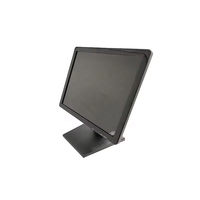 Новый 15-дюймовый TFT LCD монитор с емкостным сенсорным экраном, настраиваемым логотипом, разрешением 1024x768, яркостью 250 нит, временем отклика 5 мс, для POS-систем
