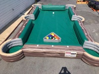 Billard Gonflable Piscine Gonflable Snooker Ball Jeu Football Billard Table Gonflable Billard Ballon