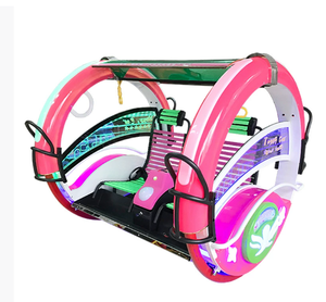 Vente d'usine : Équipement d'amusement scénique en acrylique, fontaine interactive, véhicule de divertissement, diamètre 1,9 m - Product Image 2