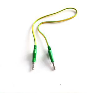 Connettori a <span class=keywords><strong>Banana</strong></span> Retrattili in Gomma Siliconica da 4mm, Connettori di Sicurezza Impilabili con Protezione per Cavi di Test - Product Image 6